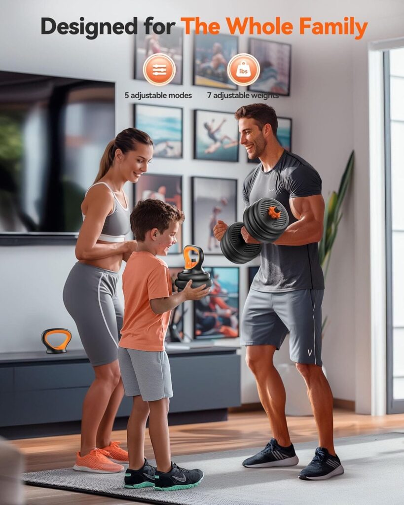 FEIERDUN Adustable Dumbbell For Home GYM