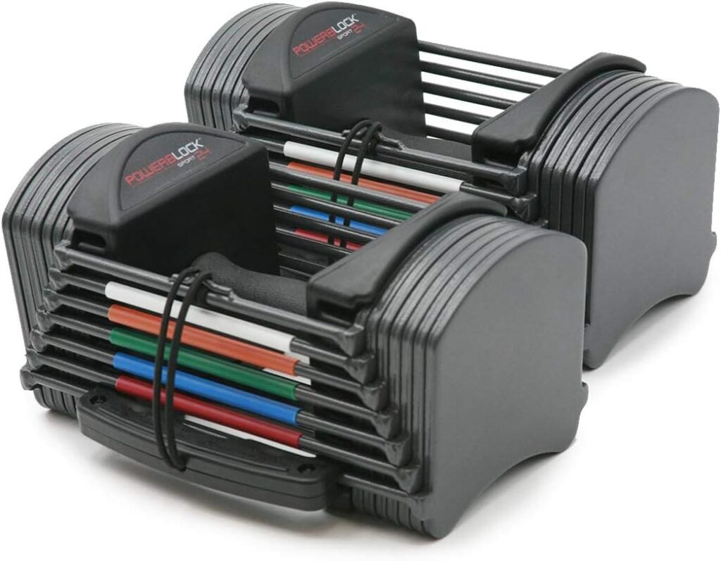 PowerBlock Sport 24 Adjustable Dumbbells 3-24 lb