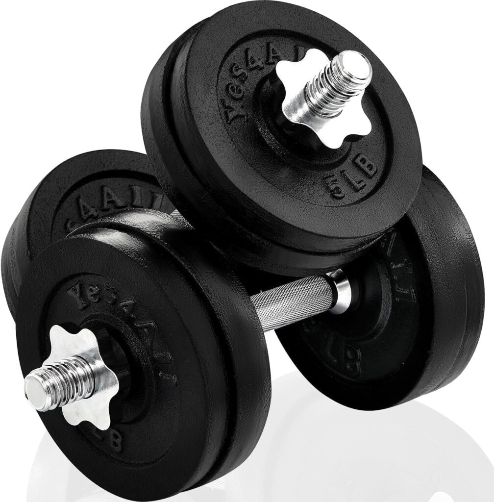 yes for all adjustable dumbbell