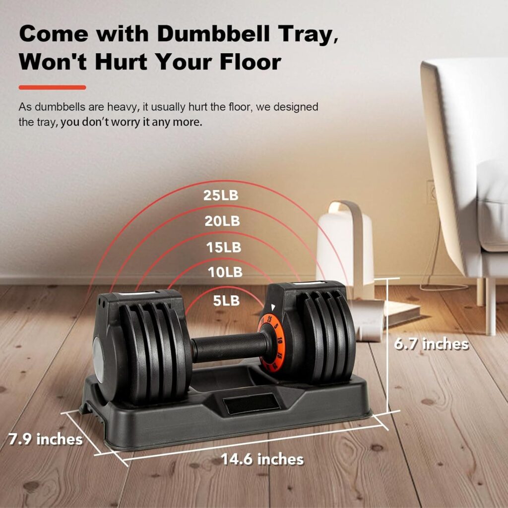 Adjustable Dumbbel Weight Adjustment Specifiction