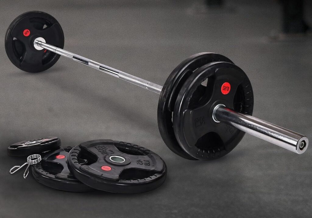 Fitvids Olympic Cast Iron Barbell