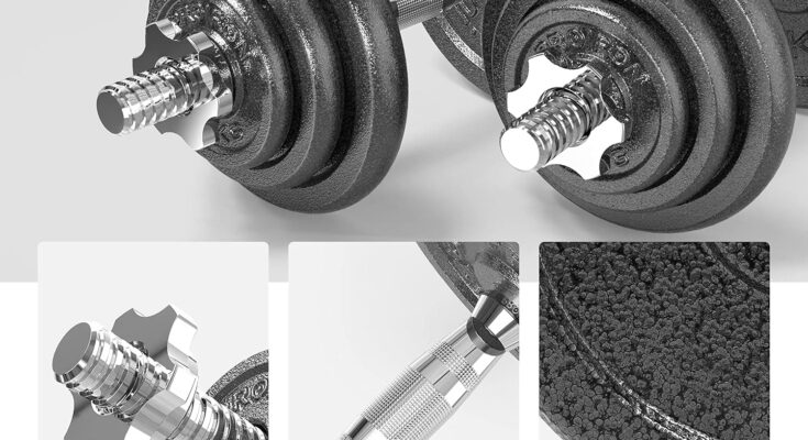 PROIRON 44lbs Cast Iron Adjustable Dumbbell Ultimate Guide 2025