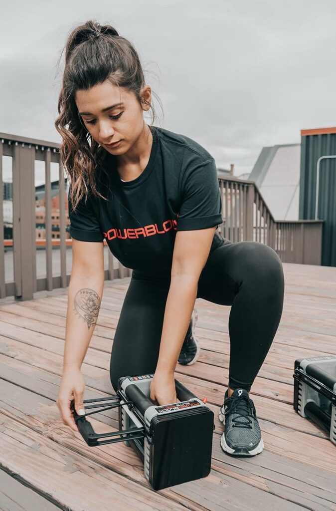 Power Block EXP Adjustable Dumbbell Weight Adjustment