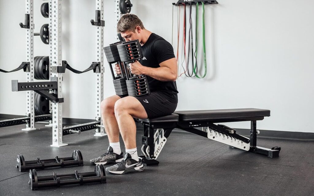 Rep Fitness Quickdraw Adjustable Dumbbell