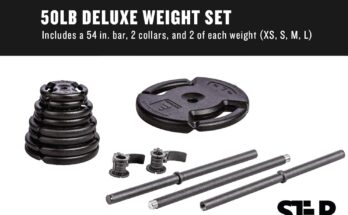 The Step Fitness Deluxe Barbell Weight Set, 60 lbs with Bar, Collars, and Weights Complete Review 2025